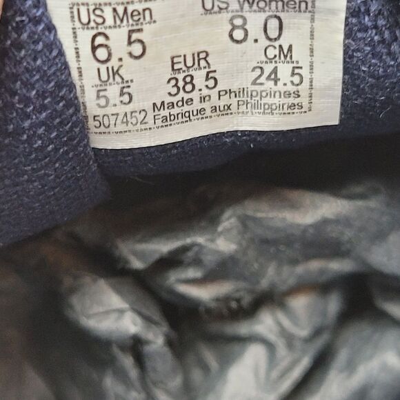 Vans Old Skool Paisley Low Top Sneaker Shoes Size 6.5 M 8 W - Picture 9 of 10